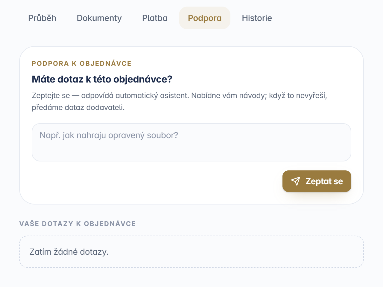 Podpora